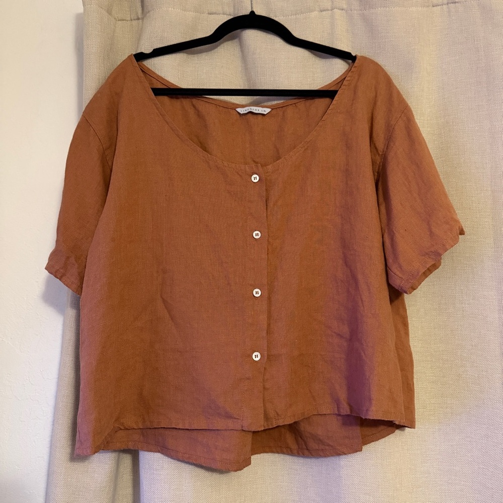 Linenfox Simon Linen Top
